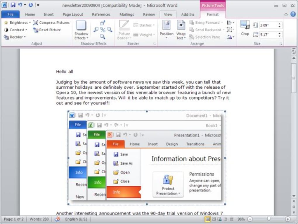 Ms Word 2010 Download For Windows 7